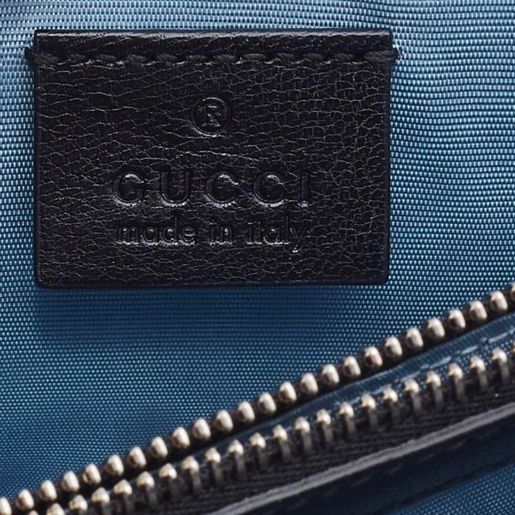 Pre Owned Gucci Black/Gold Leather Medium Dionysus GUCCY Star Shoulder Bag