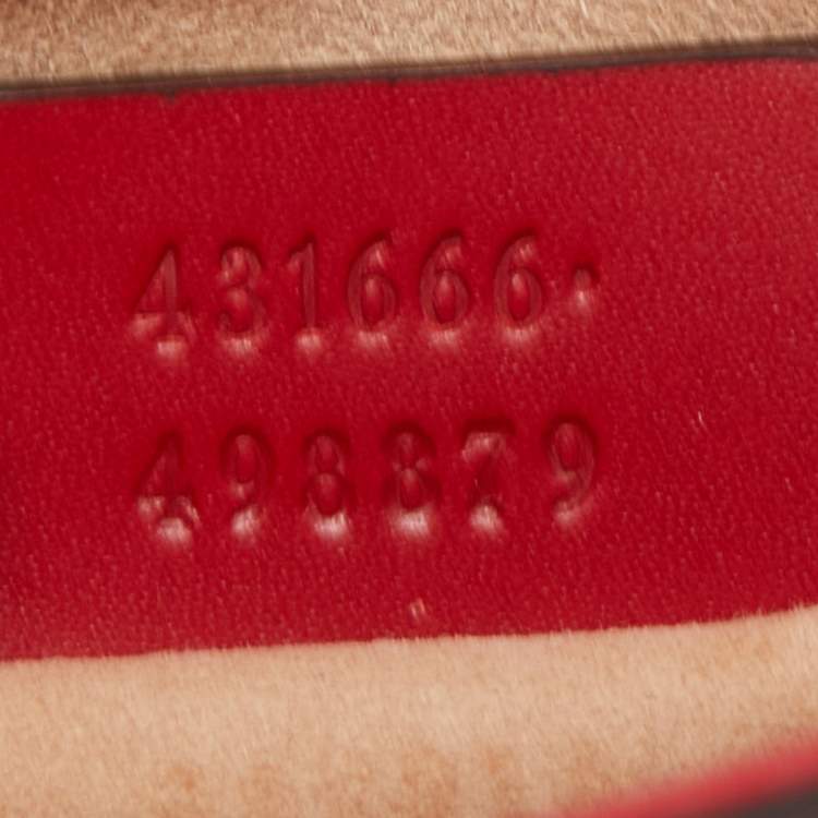 Pre Owned Gucci Black Leather Mini Web Chain Sylvie Crossbody Bag