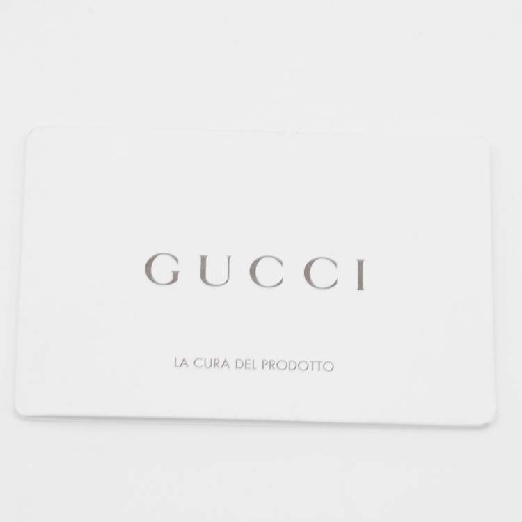 Pre Owned Gucci Gold Patent Leather Romy Clutch