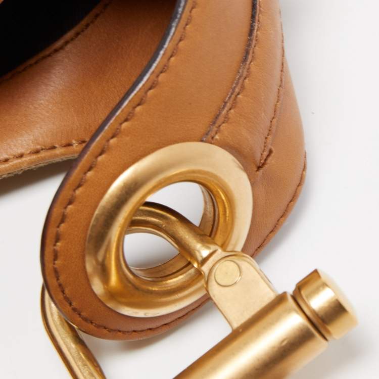 مملوكة مسبقًا Gucci Beige/Brown Suede, Leather and GG Canvas Jackie O Hobo