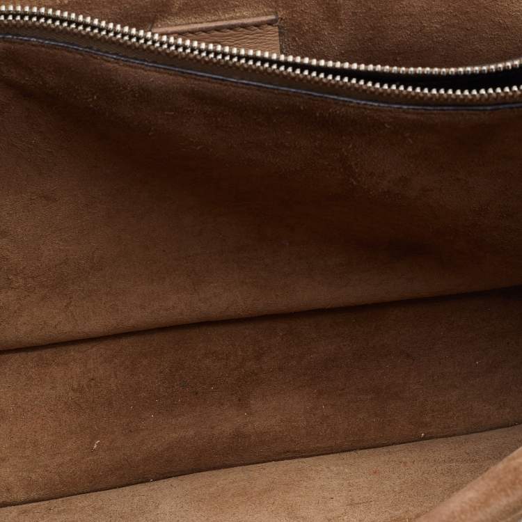 مملوكة مسبقًا Gucci Beige GG Supreme Canvas and Suede Small Dionysus Floral/Bee Applique Shoulder Bag