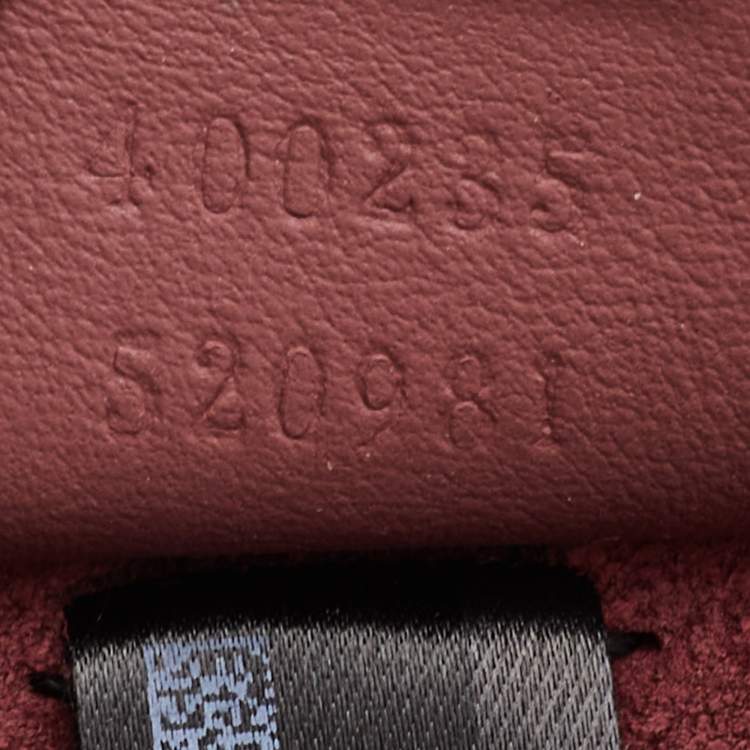 Pre Owned Gucci Old Rose/Beige GG Supreme Canvas and Suede Medium Blooms Dionysus Shoulder Bag