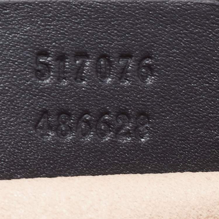 Pre Owned Gucci Brown Suede and Patent Leather GG Ophidia Belt Bag