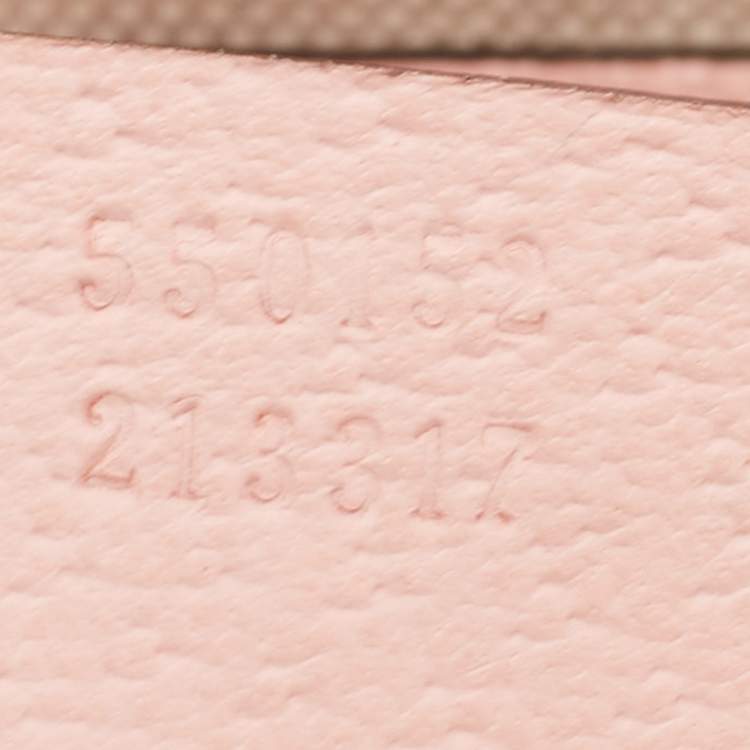 Pre Owned Gucci Baby Pink Floral Canvas and Leather Limited Edition Jackie 1961 Hobo