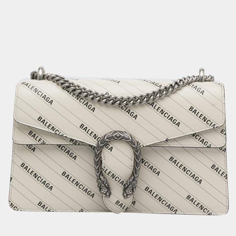 Gucci White The Hacker Project Dionysus Shoulder Bag Gucci