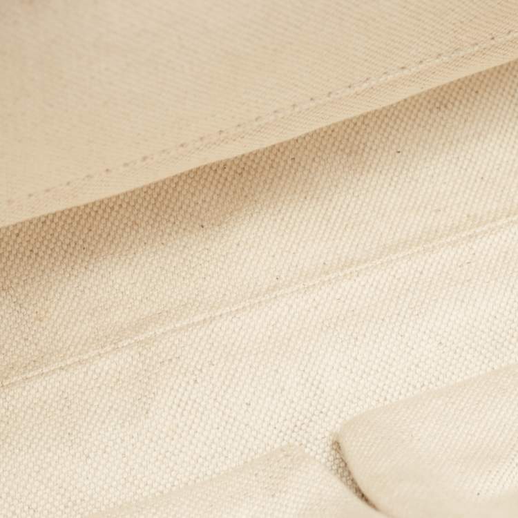 Pre Owned Gucci Dark Brown/Beige GG Canvas and Leather Medium Emily Chain Shoulder Bag