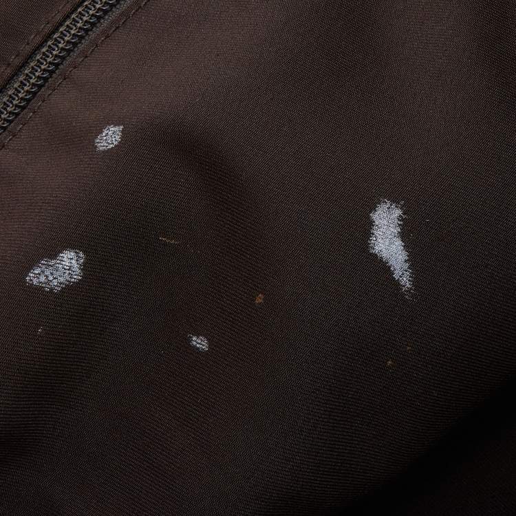 Pre Owned Gucci Beige/Brown GG Canvas and Leather Shopper Tote