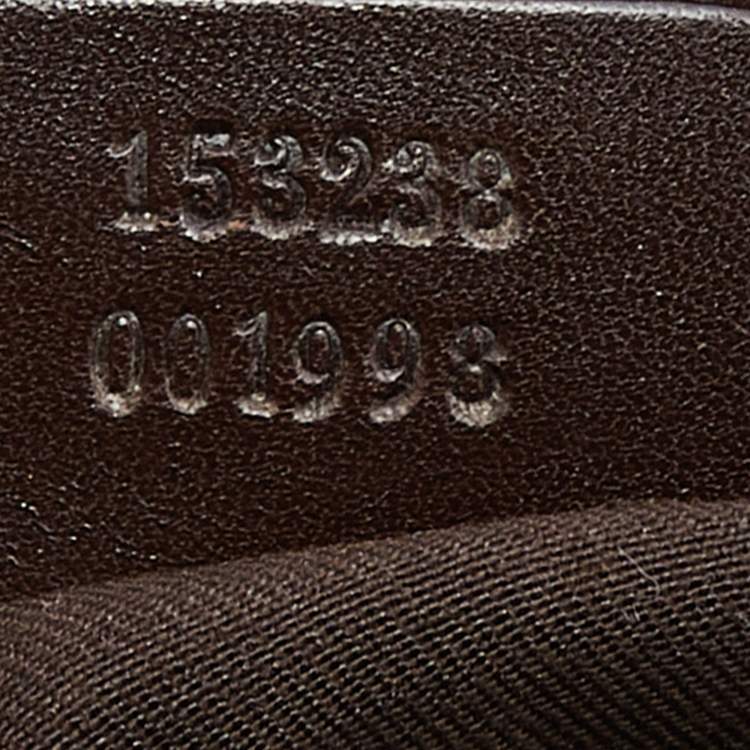 Pre Owned Gucci Beige/Brown GG Canvas and Leather Shopper Tote