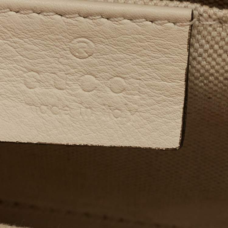 Pre Owned Gucci Tricolor Leather Medium Dionysus Bamboo Top Handle Bag