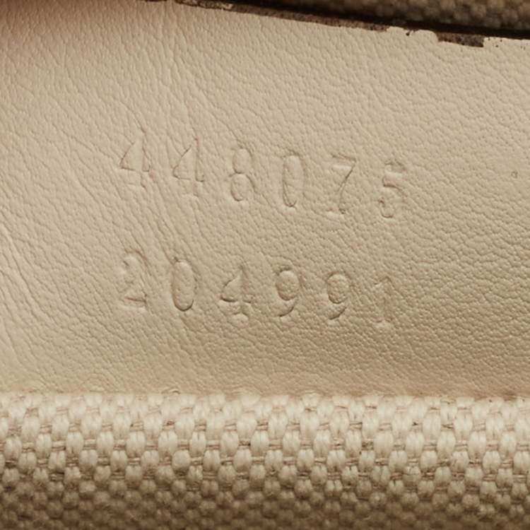 Pre Owned Gucci Tricolor Leather Medium Dionysus Bamboo Top Handle Bag