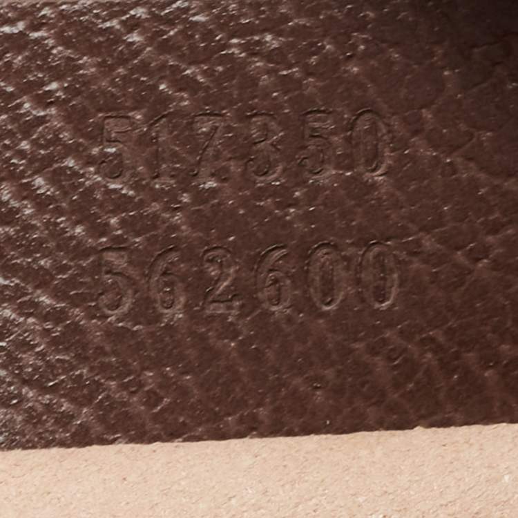 Pre Owned Gucci Beige GG Supreme Canvas and Leather Mini Ophidia Crossbody Bag