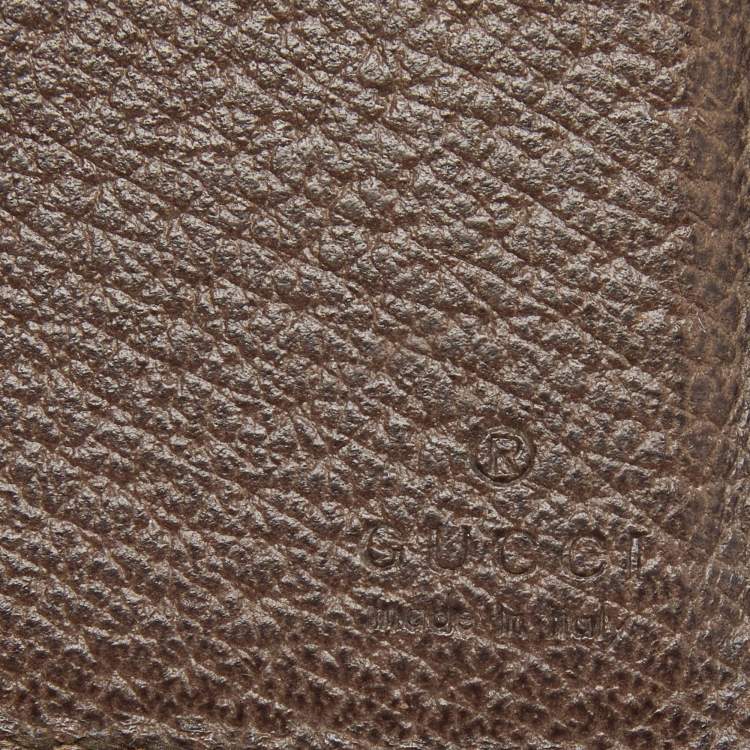 Pre Owned Gucci Multicolor GG Supreme Canvas Tian Bifold Wallet