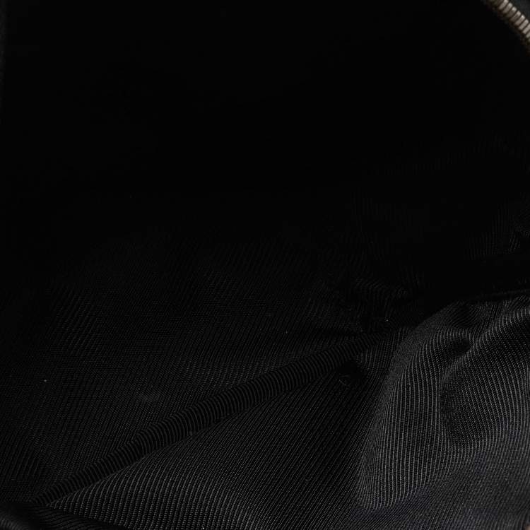 مملوكة مسبقًا Gucci Black  GG Canvas and Leather Crossbody Bag