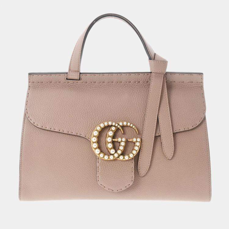 Gucci GG Supreme Large Gusset Tote Bag, Brown