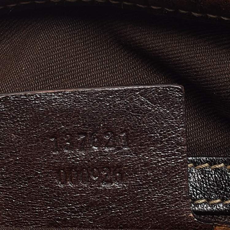 مملوكة مسبقًا Gucci Beige/Brown Horsebit Canvas and Leather Pelham Tote