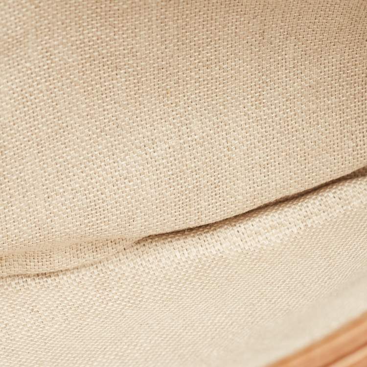 Pre Owned Gucci Brown Leather Medium Marrakech Shoulder Bag