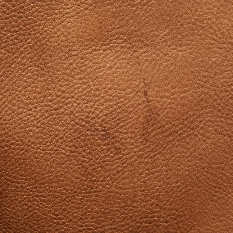 Pre Owned Gucci Brown Leather Medium Marrakech Shoulder Bag