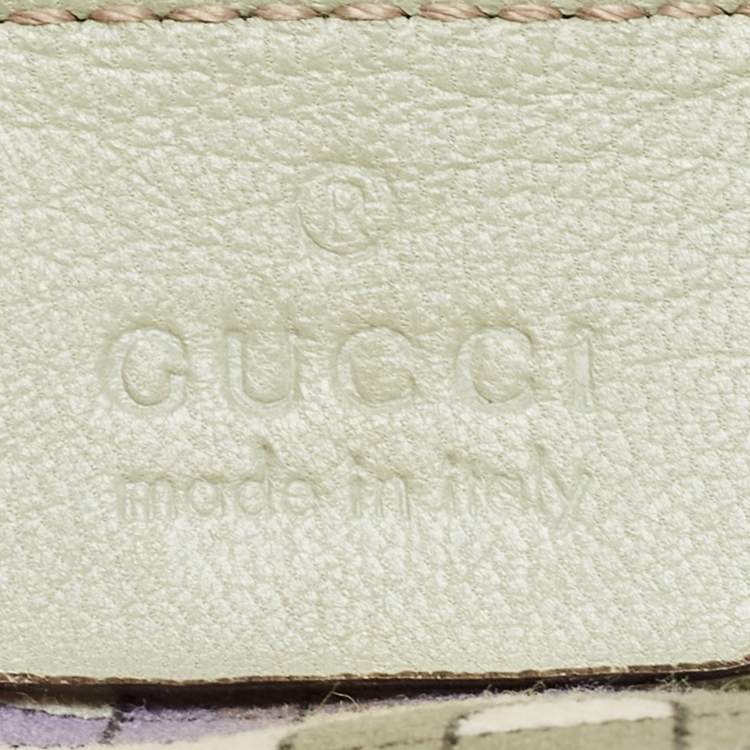 Pre Owned Gucci Green Guccissima Leather Bardot Joy Bag
