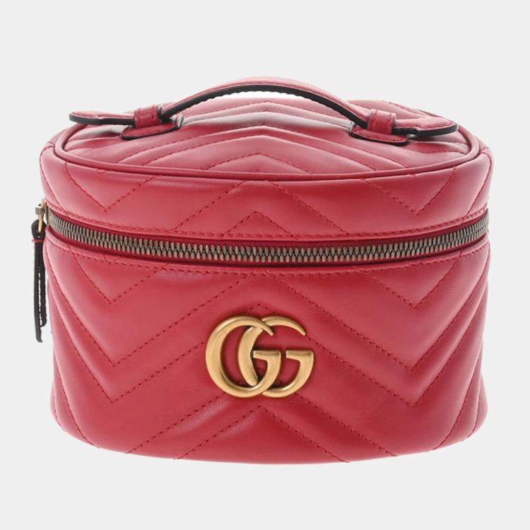 Resale Gucci GG Marmont Leather Mini Backpack