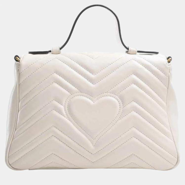 Gucci White Handbags