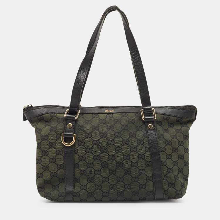 Gucci Medium Canvas Abbey Tote