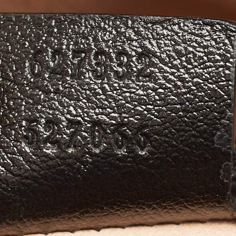 مملوكة مسبقًا Gucci Black Diagonal Matelasse Leather GG Marmont Tote
