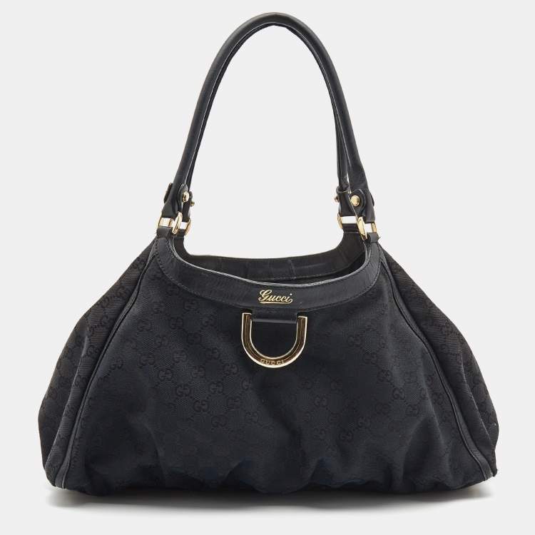 Gucci GG Big Cross Body Bag in Dark Gray 