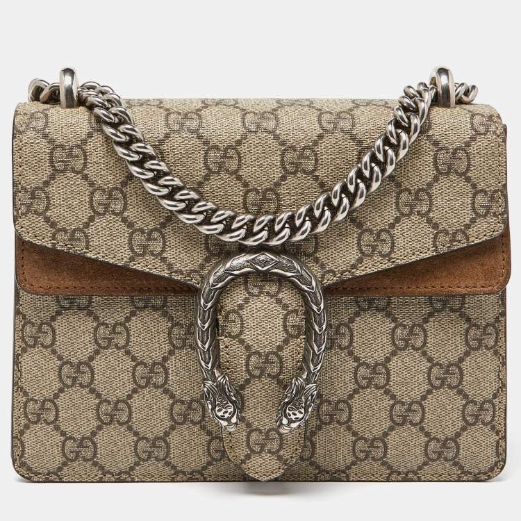 Gucci Dionysus Small GG GG Supreme Canvas Shoulder Bag