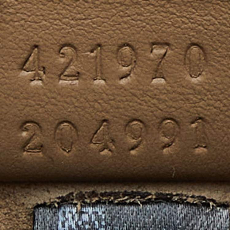 مملوكة مسبقًا Gucci Beige GG Supreme Canvas and Suede Mini Dionysus Shoulder Bag
