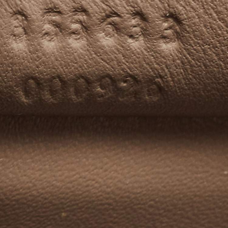 Pre Owned Gucci Black Suede GG Crystal Broadway Clutch