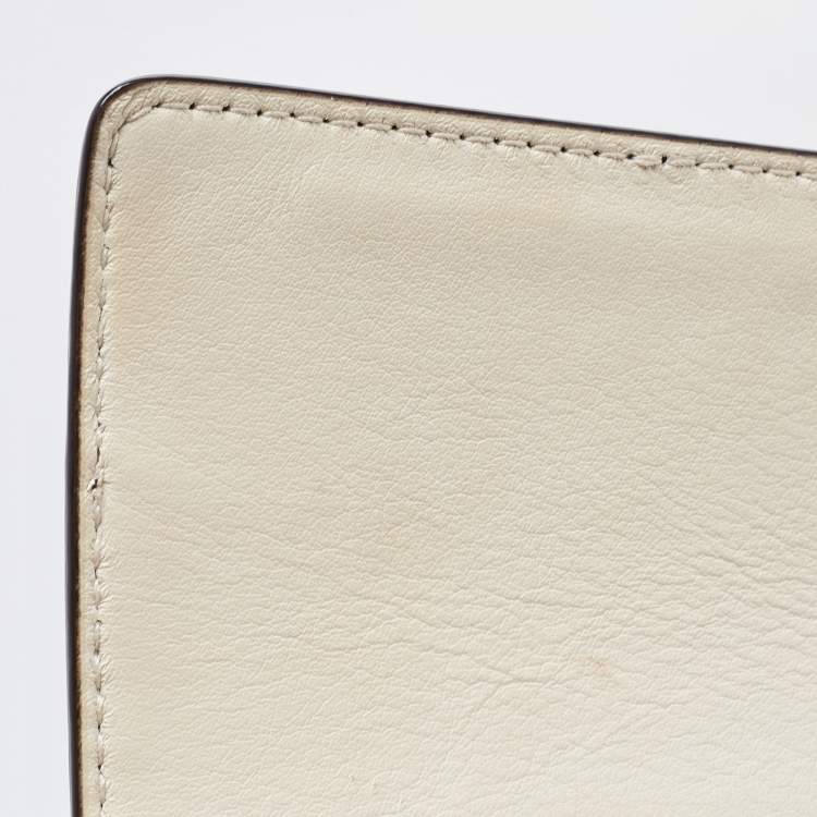 Pre Owned Gucci Tricolor Leather Medium Dionysus Bamboo Top Handle Bag