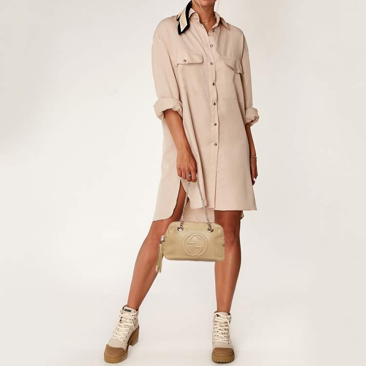 ショルダーバッグ・ポシェット GUCCI Woman Shoulder bag Beige 77230996IWG 8745 GUCCI: Shoulder bag woman - Beige | Gucci shoulder bag