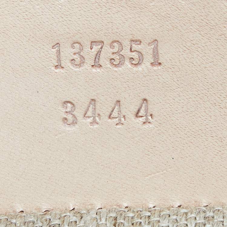 Pre Owned Gucci Multicolor Floral Canvas and Leather Bamboo Top Handle Bag