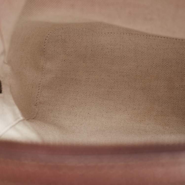 Pre Owned Gucci Beige/Ebony GG Supreme Coated Canvas Small Ophidia Backpack