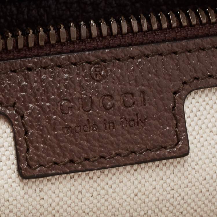 Pre Owned Gucci Beige/Ebony GG Supreme Coated Canvas Small Ophidia Backpack