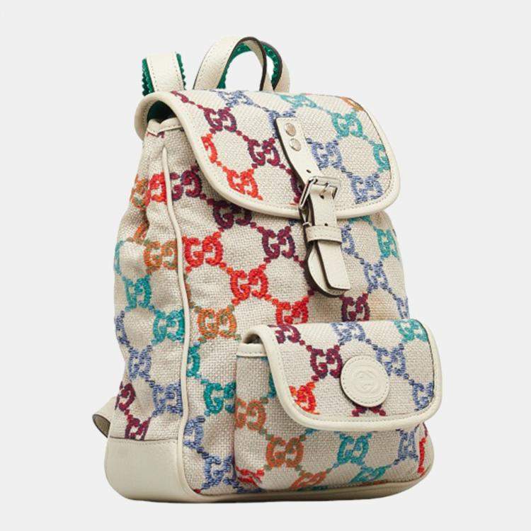 Ladies on sale gucci backpack