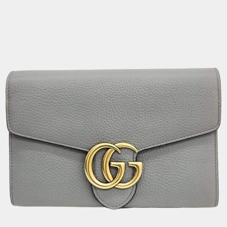 Gucci Marmont Chain Cross Bag 401232 Gucci TLC