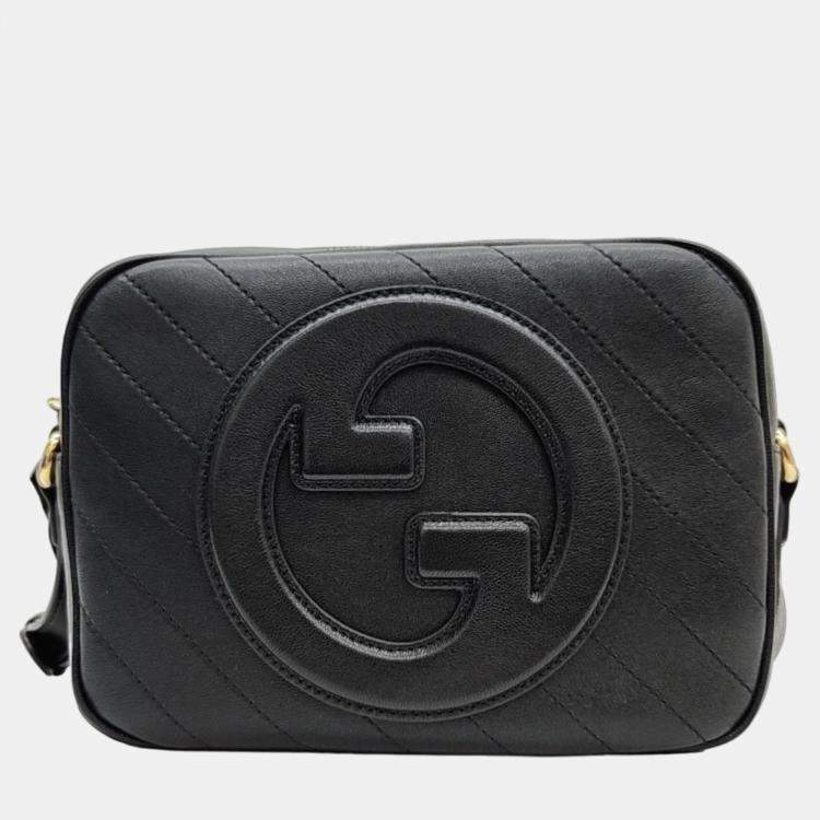 Gucci Blondie small shoulder bag in black leather