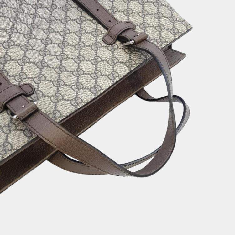 Pre Owned Gucci GG Supreme Tote Bag (626356)