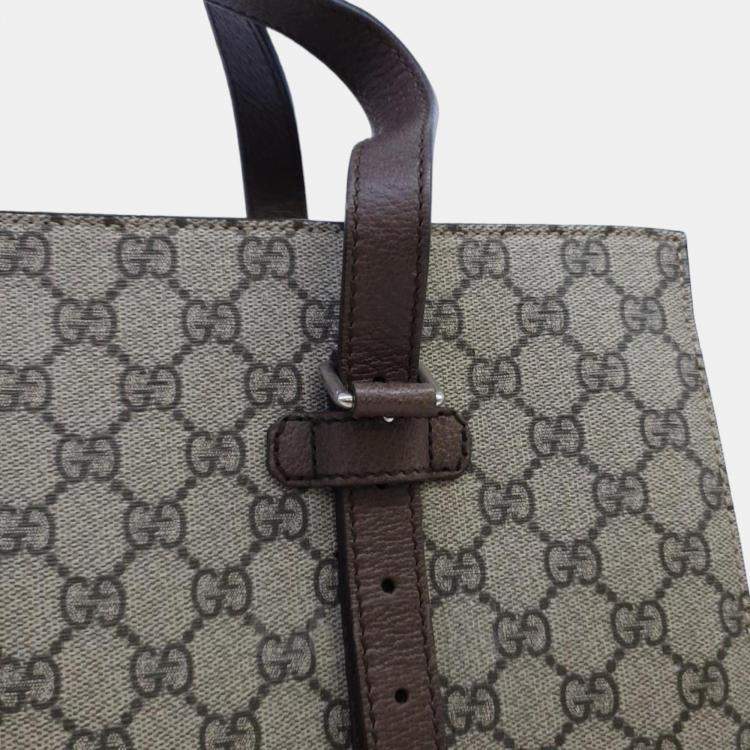 Pre Owned Gucci GG Supreme Tote Bag (626356)