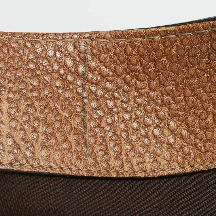 مملوكة مسبقًا Gucci Beige/Brown GG Canvas and Leather Large New Pelham Shoulder Bag