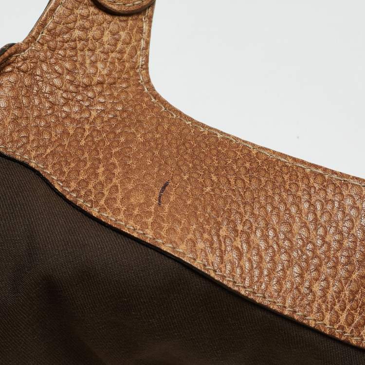 مملوكة مسبقًا Gucci Beige/Brown GG Canvas and Leather Large New Pelham Shoulder Bag
