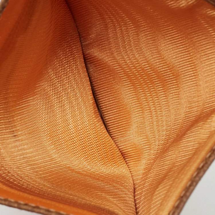 Pre Owned Gucci Brown Leather Slim Card Holder