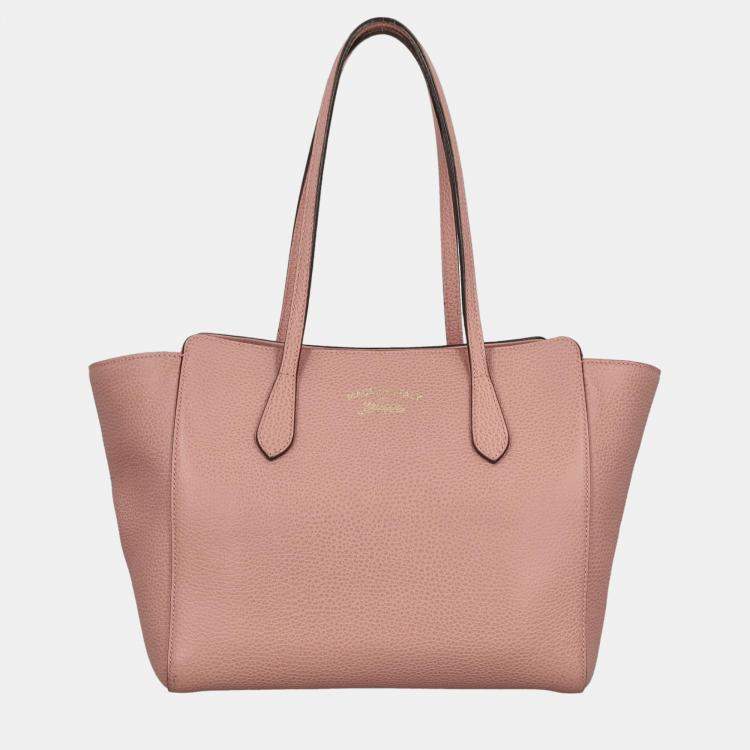 Gucci Swing - Women's Leather Tote Bag - Pink - One Size Gucci | TLC