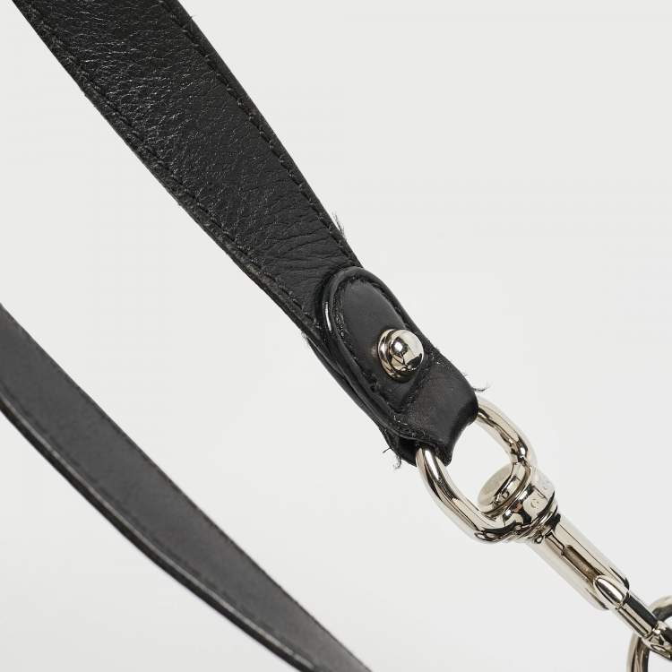 Pre Owned Gucci Black GG Canvas and Leather Large Babouska Indy Hobo