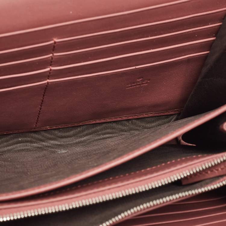 مملوكة مسبقًا Gucci Blue/Beige GG Blooms Supreme Canvas and Leather Dionysus Wallet On Chain