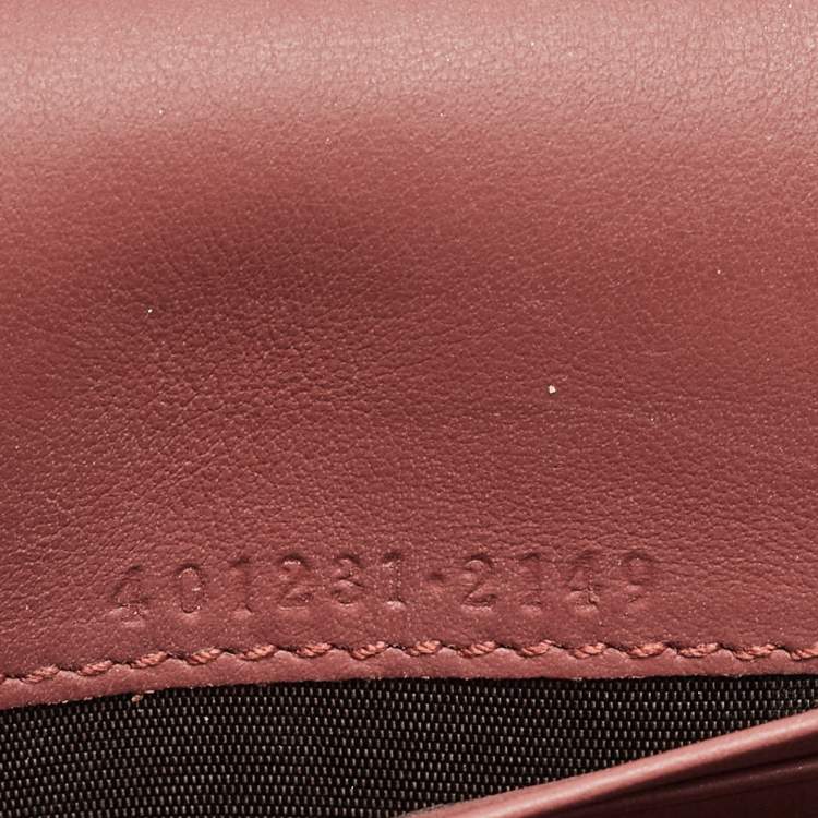 مملوكة مسبقًا Gucci Blue/Beige GG Blooms Supreme Canvas and Leather Dionysus Wallet On Chain