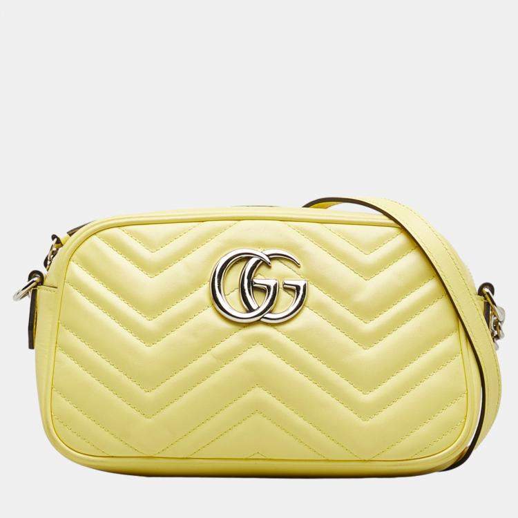 Yellow store gucci crossbody