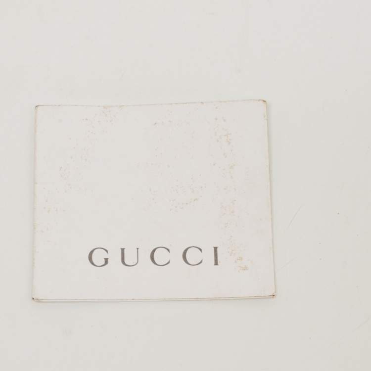 مملوكة مسبقًا Gucci Black Leather Drawstring Hobo