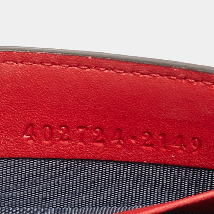 Pre Owned Gucci Beige GG Supreme Canvas Blooms Wallet On Chain